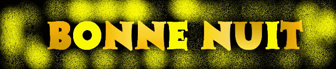 Bonne nuit