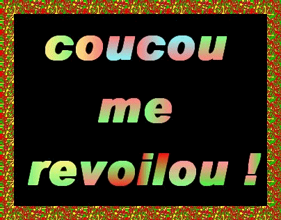 Me voil� de retour